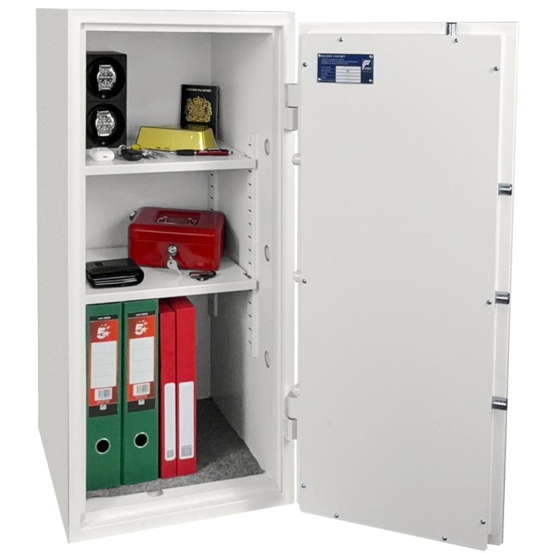 phoenix burglary-resistant safe FORTRESS SS1452E, white, 22 litres