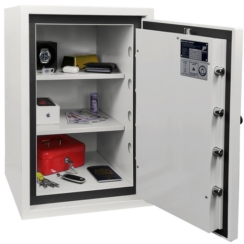 phoenix coffre-fort de documents FORTRESS PRO SS1461E, 60 min protection incendie, serrure électronique, 23 litres