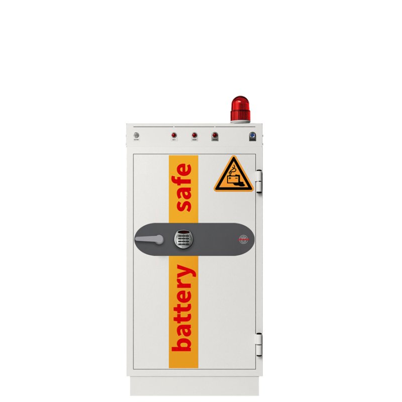 phoenix coffre-fort batterie BATTERY COMMANDER PRO, blanc, serrure électronique, 569 litres