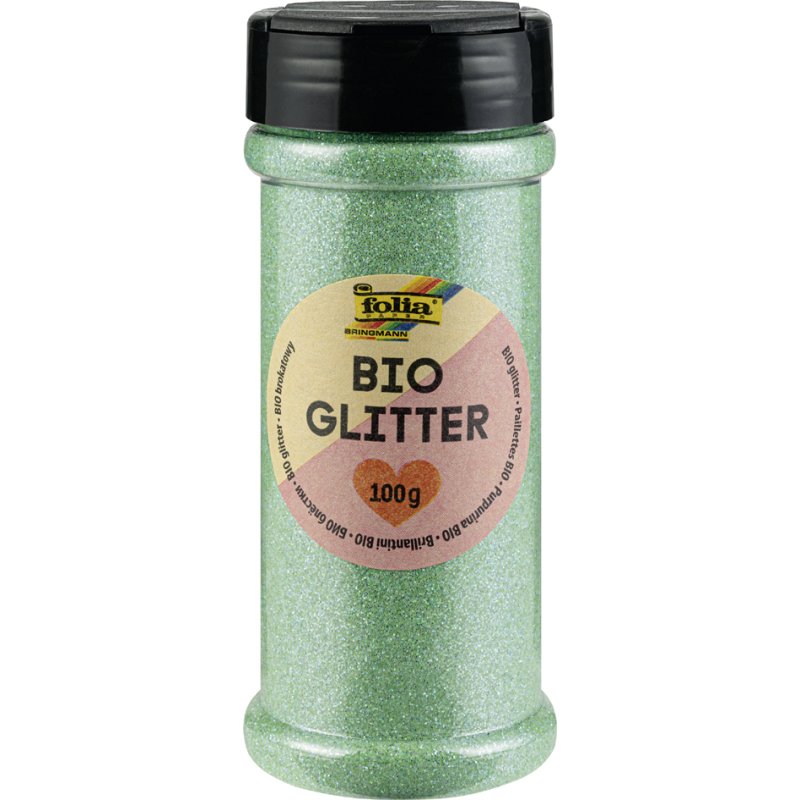 folia BIO Paillettes, 100 g, rouge, biodégradable