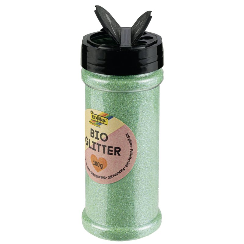 folia BIO Paillettes, 100 g, rouge, biodégradable