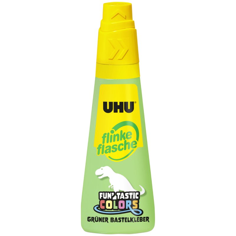 UHU flinke flasche FUN, gesorteerde kleuren, 3 stuks