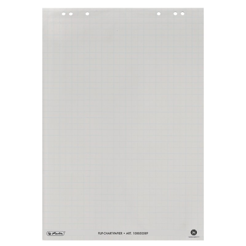 LANDRÉ bloc de papier de conférence, quadrillé, 650×980 mm, 20 feuilles