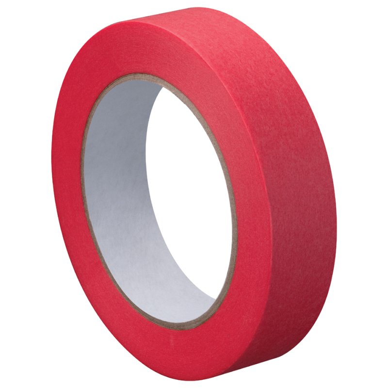 WESTEX afplaktape Strong, 50 mm × 50 m, rood