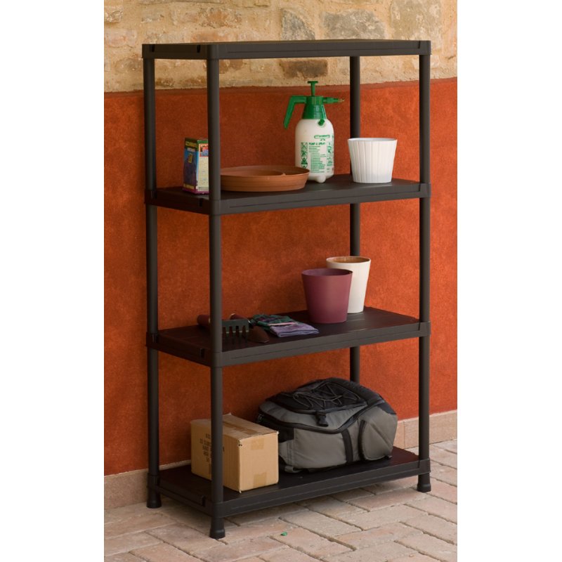 PAPERFLOW étagère universelle 84, 5 tablettes, noir