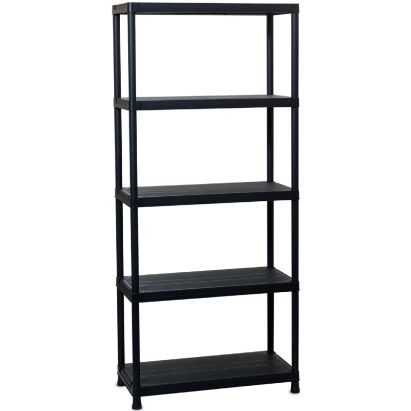 PAPERFLOW étagère universelle 84, 5 tablettes, noir