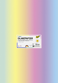 folia gloss paper Rainbow, 350 x 500 mm, 100 g/m², 20 sheets