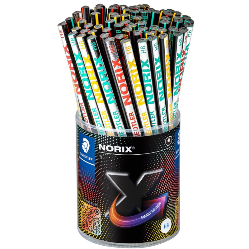 STAEDTLER pencil NORIX, hardness grade HB, 3.0 mm, 72 pieces