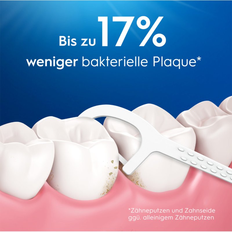 Oral-B tandenstokers Essential Floss, munt, 75 stuks