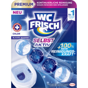 WC Frisch WC Selbst toiletblok, zelfactiverend, blauw chloor, 50 g