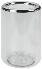 Metaltex Iceberg bottle cooler, transparent acrylic, 135×215 mm