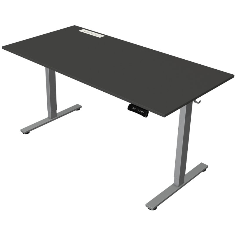 kerkmann Sit-stand desk Move New Base, white, 1400 x 800 x 740-1200 mm, electrically height-adjustable