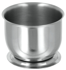 Metaltex coquetier, acier inoxydable, argenté