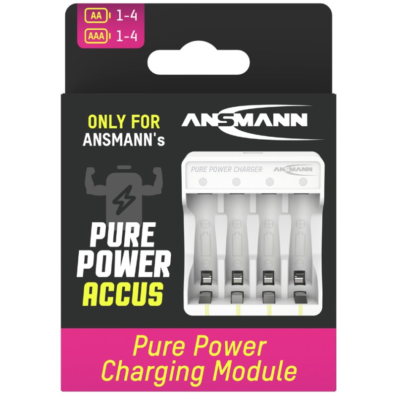ANSMANN Lithium Charger Pure Power, USB-C, white