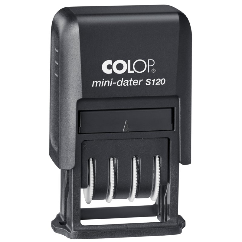 COLOP tampon dateur MiniDaterS120F, auto-encreur, empreinte 20 x 4 mm, noir