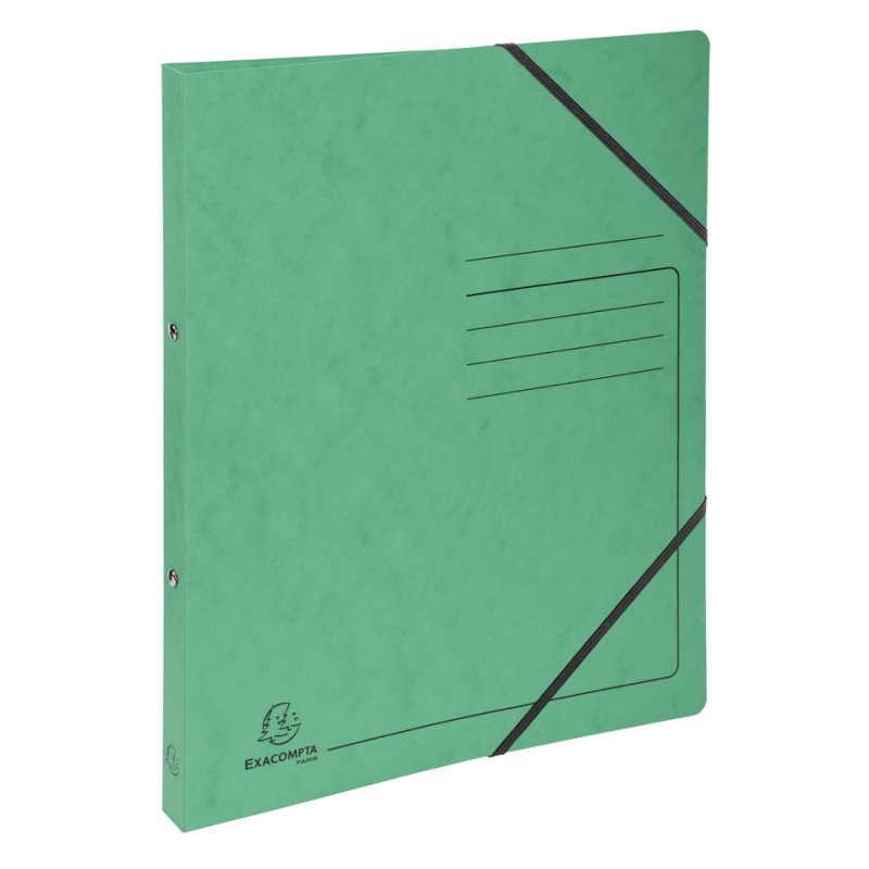 EXACOMPTA ring binder, 2 rings, A4, white
