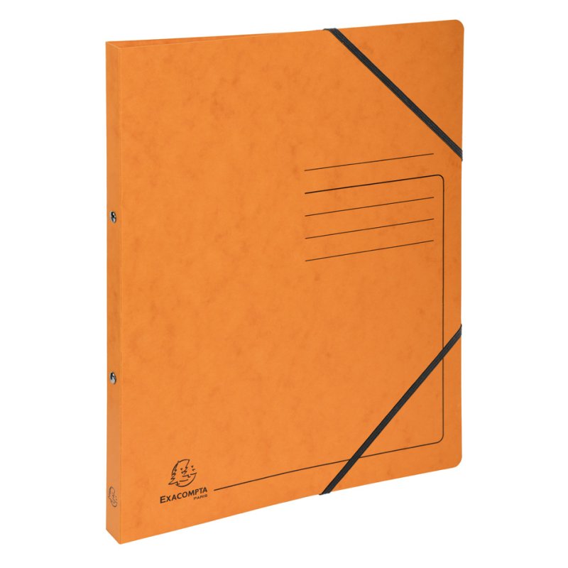 EXACOMPTA ring binder, 2 rings, A4, white