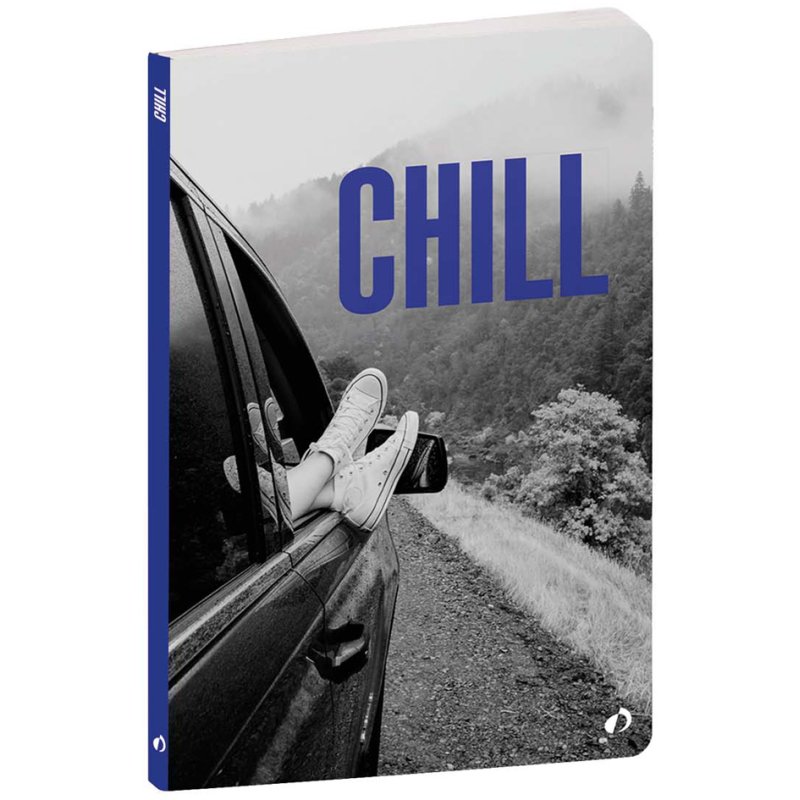 QUO VADIS carnet Words CHILL, A5, blanc
