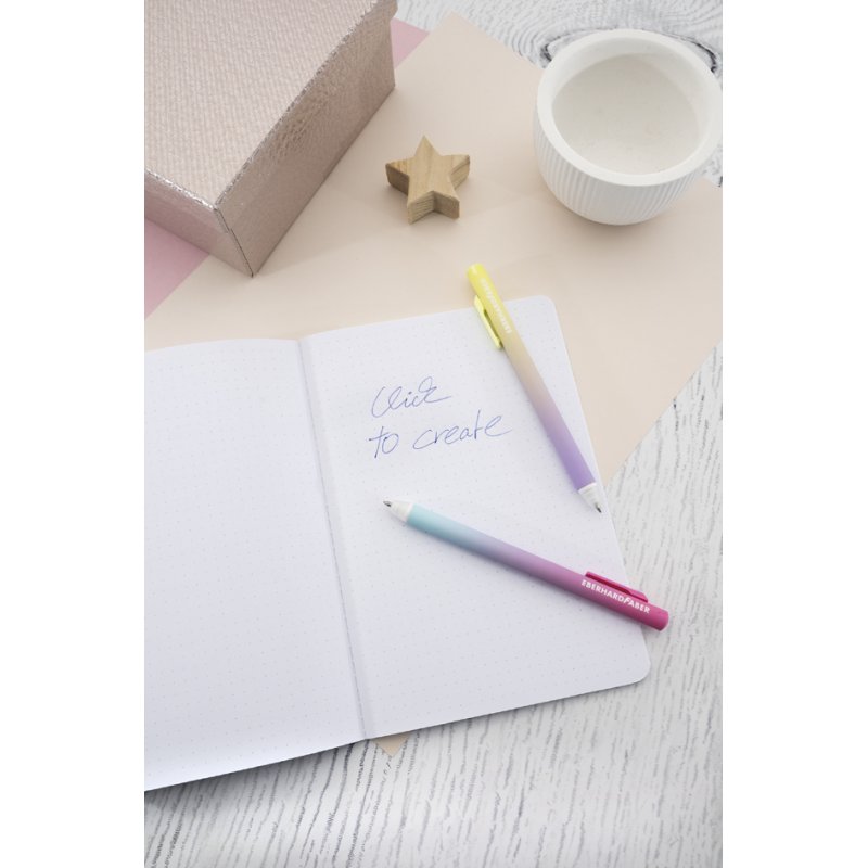 EBERHARD FABER Gel Pen Click It! GenTrend, refillable, 0.7 mm, 36 pieces