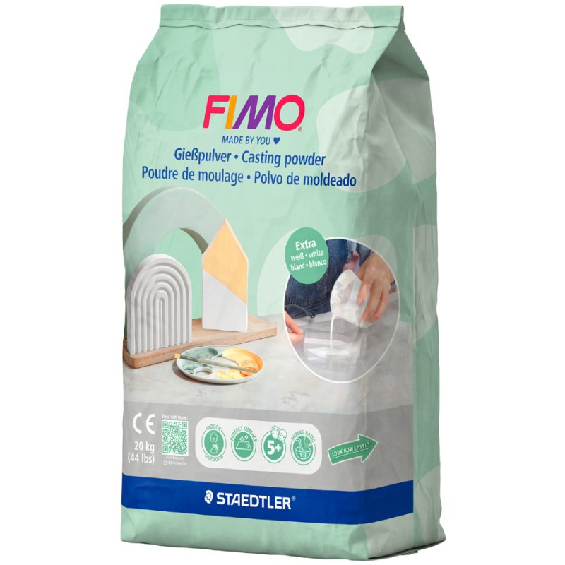 FIMO casting powder, white, 1 kg