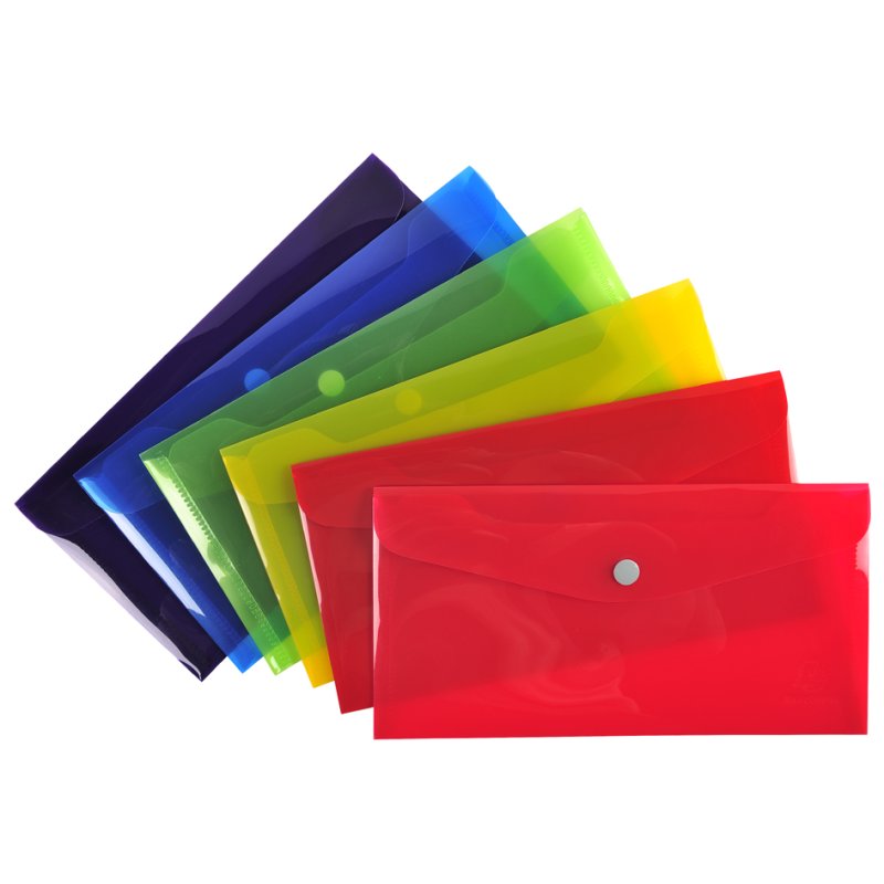 EXACOMPTA document wallets Iderama, DIN long, assorted colours, 30 pieces