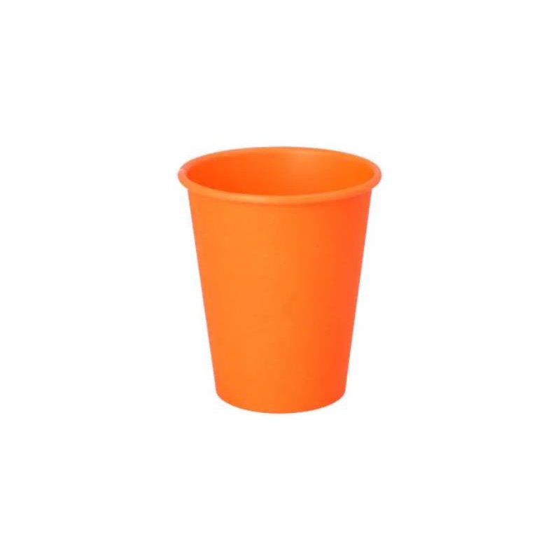 STARPAK cardboard drinking cup, yellow, 0.2 l, 50 pieces