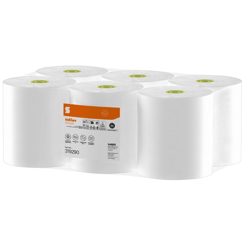 satino by wepa Handdoekrol Comfort, 2-laags, 150 m, 6 stuks