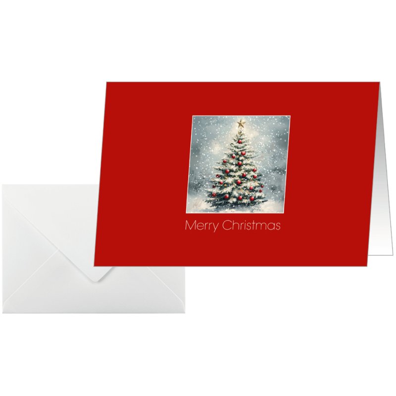 sigel kerstkaart Classic Christmas, 115×170 mm, 25 kaarten + enveloppen
