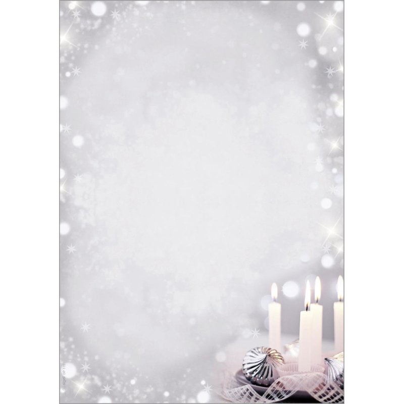 Sigel papier motif Noël Christmas Silence, A4, 90 g/m², 100 feuilles