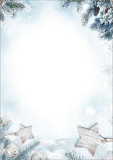 sigel sneeuwstermotief papier A4, 90 g/m², 25 vel