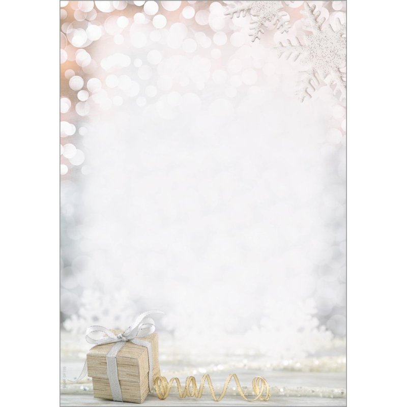 Papier à motifs de Noël Surprise, A4, 90g/m²