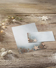 sigel kerstmotiefpapier Glamoureuze Kerst, A4, kerststerren motief, 100 vel