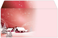 sigel kerstenveloppen Silent Night, DIN lang, zonder venster, 50 stuks