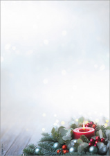Sigel Kerstmotiefpapier 'Candlelight Cheer', A4