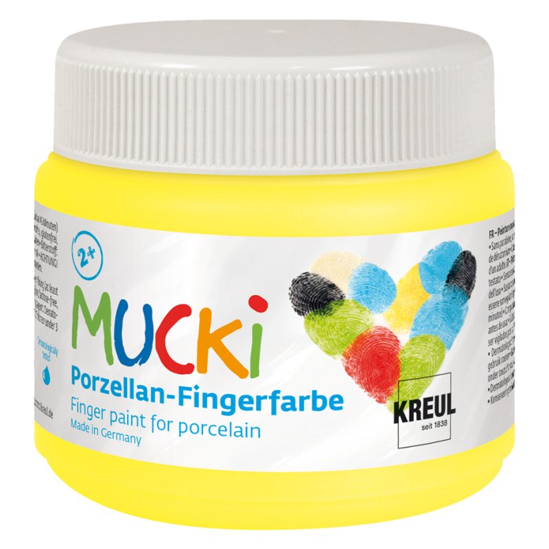 KREUL MUCKI porseleinverf, roze, 150 ml