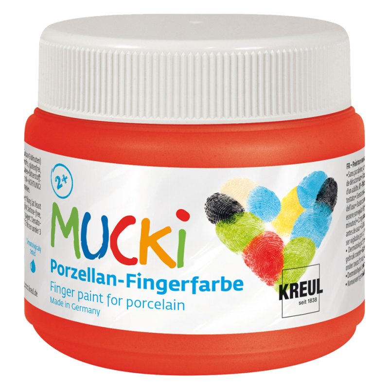 KREUL MUCKI porseleinverf, roze, 150 ml