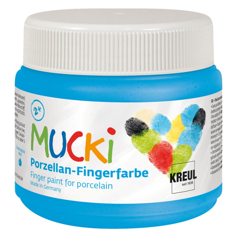 KREUL MUCKI porseleinverf, roze, 150 ml