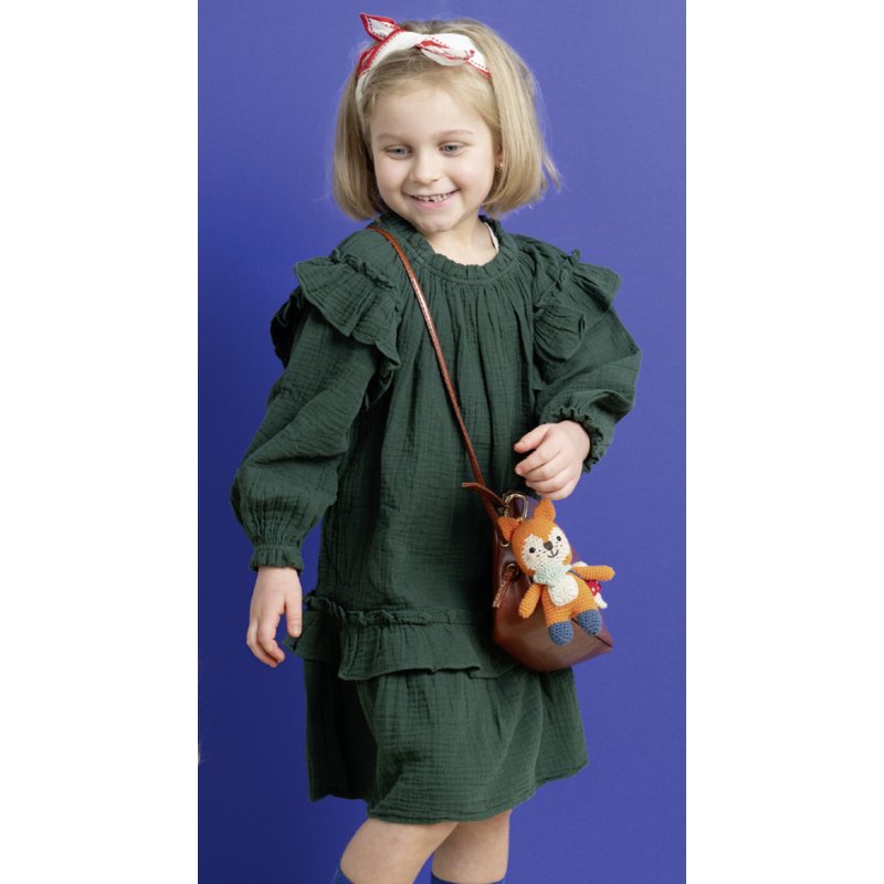 folia Mini haken set FOX, katoen, gesorteerde kleuren