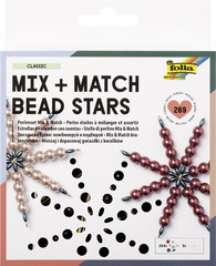 folia Pearl Star Set Mix & Match CLASSIC, sorted glass beads, 269 pieces