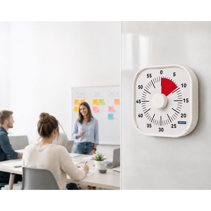 magnetoplan magnetoTimer, white, up to 60 minutes, magnetic