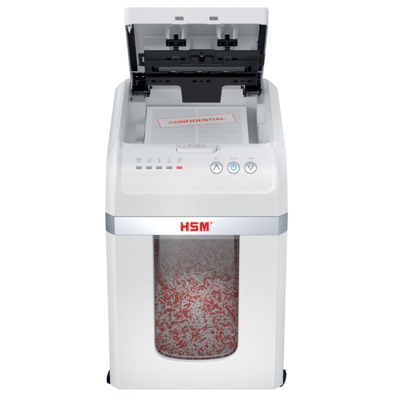 HSM shredstar Autofeed X200pro papiervernietiger, P-5, wit