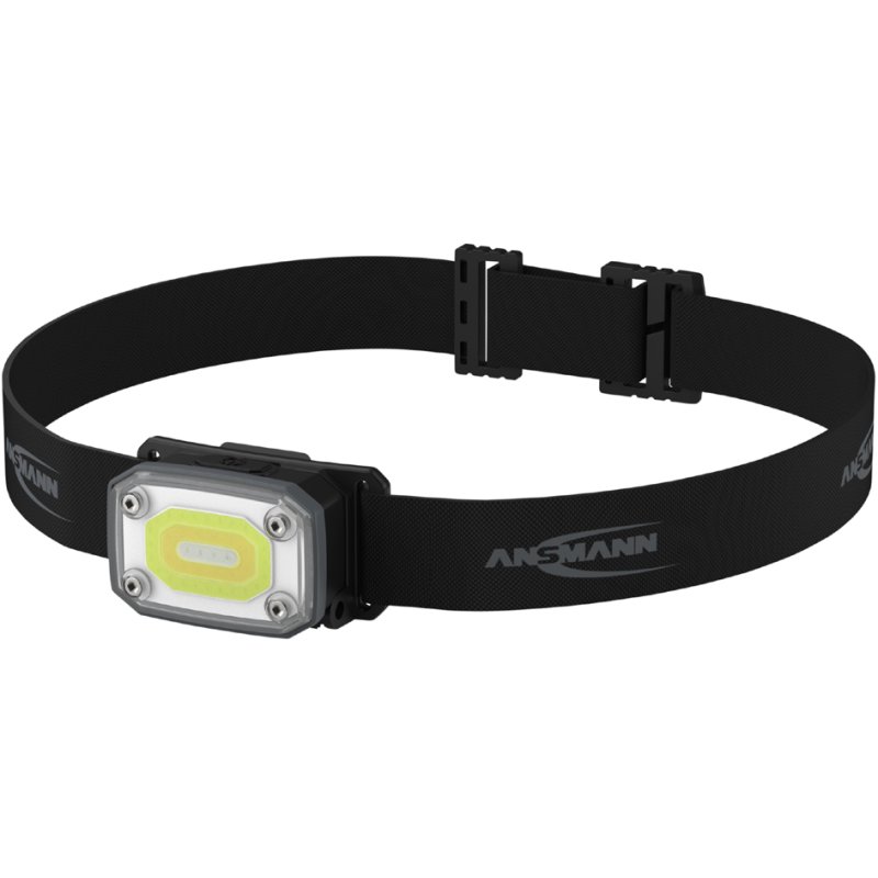 ANSMANN LED head lamp H, rechargeable, black