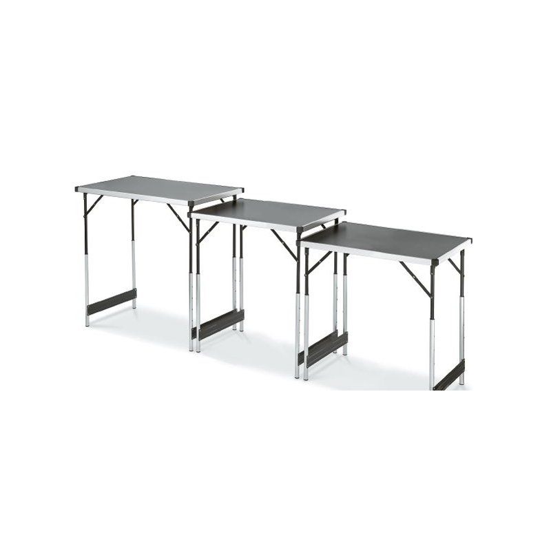 WESTEX multifunctionele tafel, 3 stuks, 1000×600 mm, hoogte verstelbaar