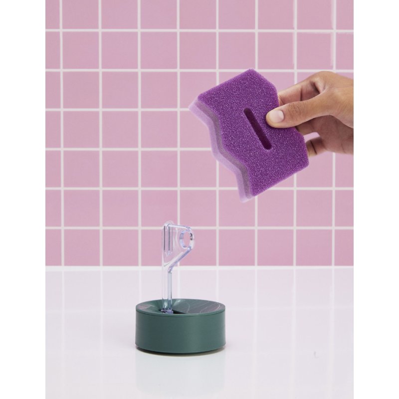 Scotch-Brite éponge nettoyante, double face, bleu