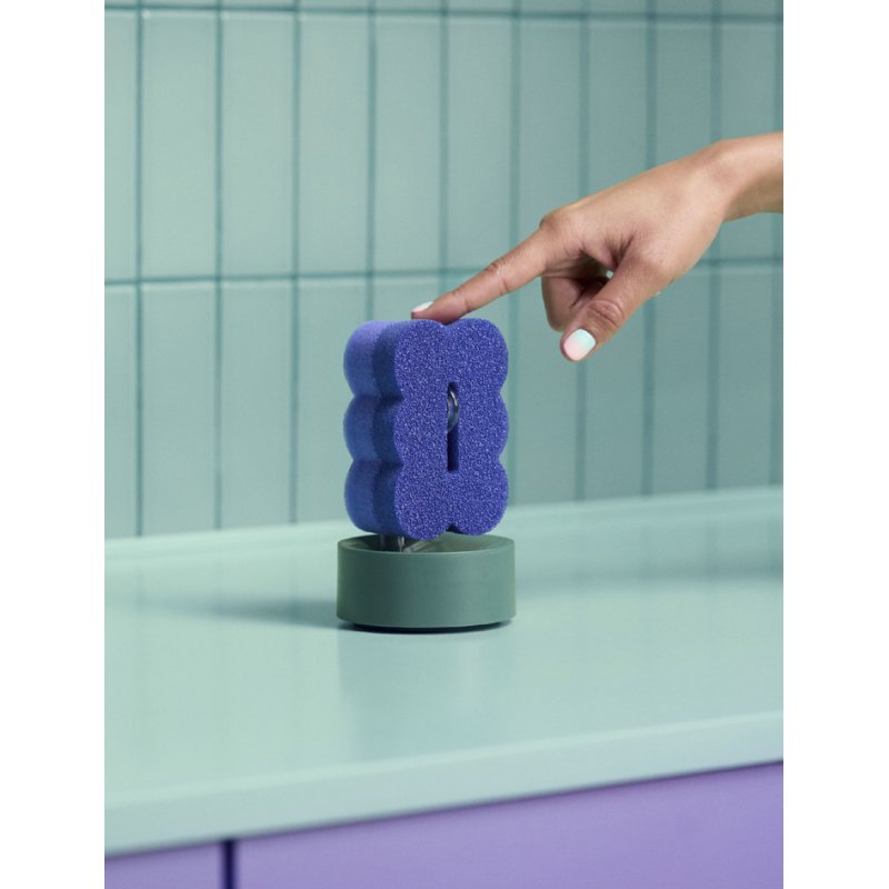 Scotch-Brite éponge nettoyante, double face, bleu