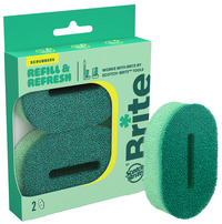 Scotch Brite vervangingsspons, groen, 2 stuks