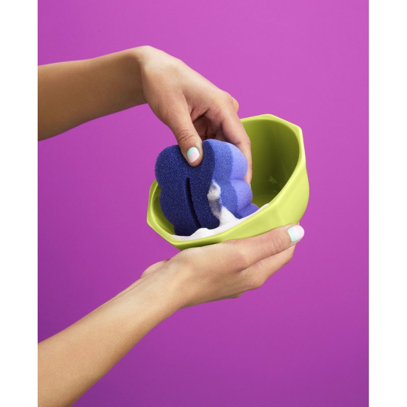 Scotch Brite éponge de nettoyage, bleu, 90×60×40 mm