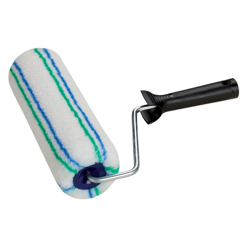 WESTEX Pro Facade Roller, white/blue/green, bonded core