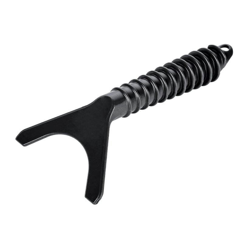 WESTEX paint roller scraper, plastic, black