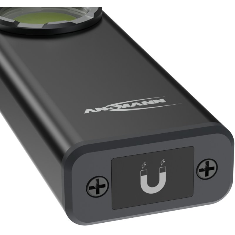 ANSMANN Smart Booster LED rechargeable work light, black, 1250 lumens